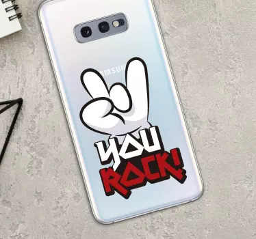 You Rock Sticker for Samsung - TenStickers