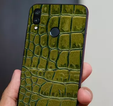 Crocodile Skin Huawei Sticker - TenStickers