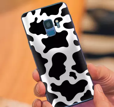 Cow pattern texture wall sticker - TenStickers