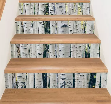 Tree Branches Stairs Stickers - TenStickers