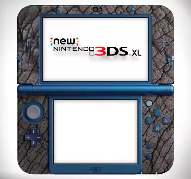 Elephant skin (3DS XL) nintendo sticker - TenStickers