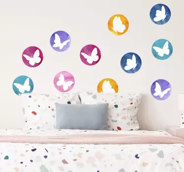Butterfly animals butterfly wall sticker - TenStickers