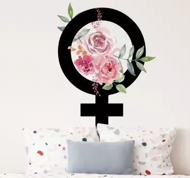 Naljepnica s ženskim simbolom emoji - TenStickers