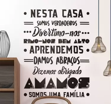 Vinis para quarto infantil Feliz família de cactos - TenStickers