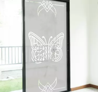 Decoration butterflies window sticker - TenStickers