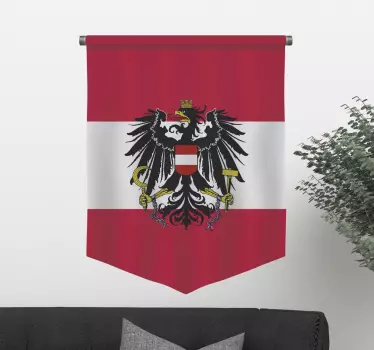 Österreich adler flagge aufkleber - TenStickers