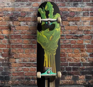 Skateboard εικόνα τέρας decal - TenStickers