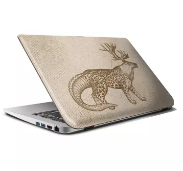 Weird animal  laptop sticker - TenStickers