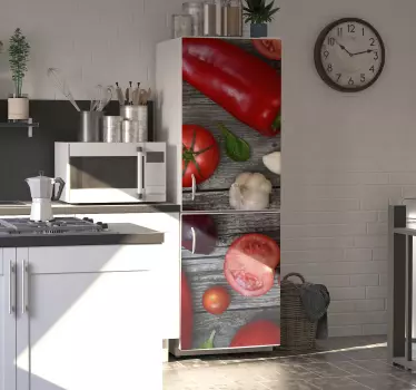 Autocolante para frigorífico Legumes maravilhosos - TenStickers