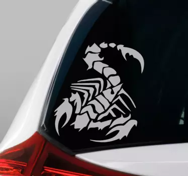Scorpion Car vinyl Sticker - TenStickers