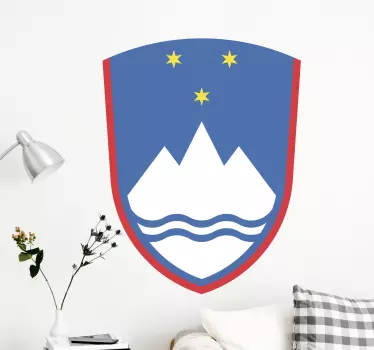 Nalepka grba slovenske zastave - TenStickers
