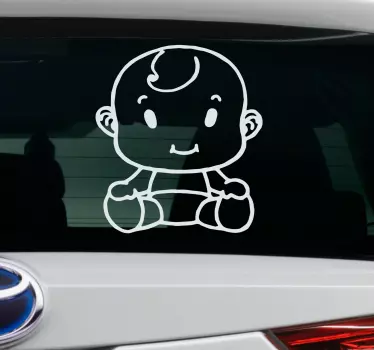 Baby on Board Sign Stickers for Vehicles - TenStickers