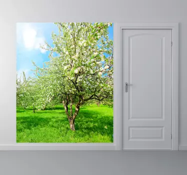 Elma ağacı duvar resmi - TenStickers