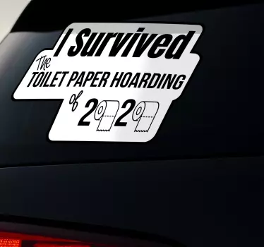 Text decorative car vinyl Sticker - TenStickers