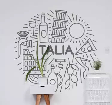 Nalepka italijanske ikone - TenStickers