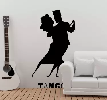 Tango furniture vinyl sticker - TenStickers