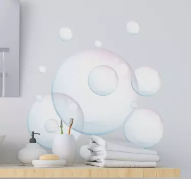 Vinilo para baños de burbujas - TenVinilo