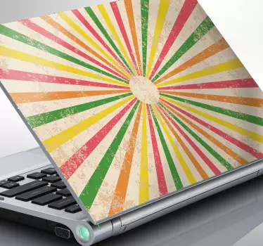 Zirkus Laptop Sticker - TenStickers