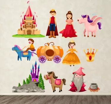Story Tale Kids Stickers - TenStickers