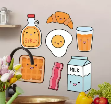 Sticker Essen Anime essen - TenStickers