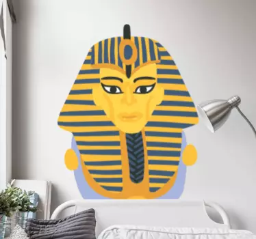Nalepka maska faraonske politike - TenStickers