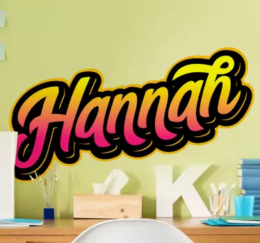 graffiti style name personalized urban decal - TenStickers