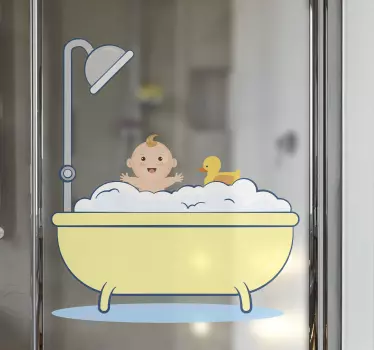 Baby Shower screen sticker - TenStickers