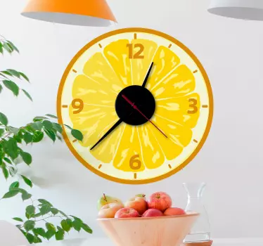 Skiver citroner ur væg klistermærke - TenStickers