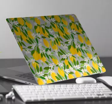 Lemon tree laptop vinyl skins - TenStickers