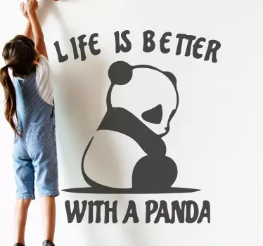 Elämä on parempaa pandan kanssa Villieläintarra - Tenstickers