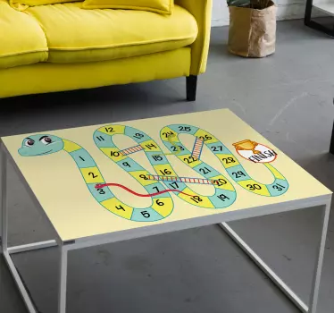 board game Snakes and Ladders furniture sticker - TenStickers