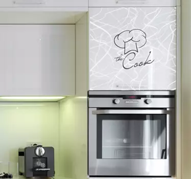 The Cook Wall Sticker - TenStickers