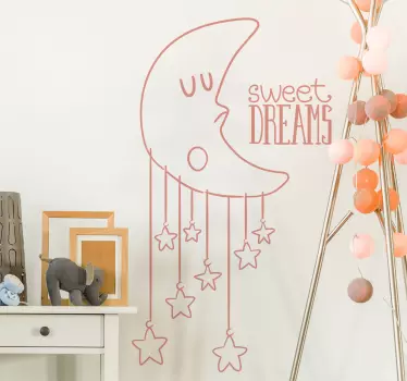 Sweet Dreams Kids Decal - TenStickers