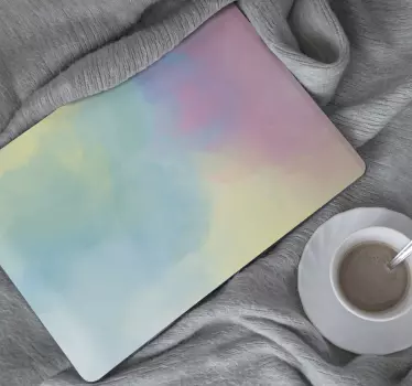 Laptop Aufkleber Farbtöne - TenStickers