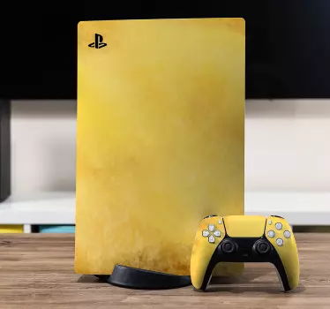 Vinil Skin para PS5 Madeira de cerejeira ps5 - TenStickers