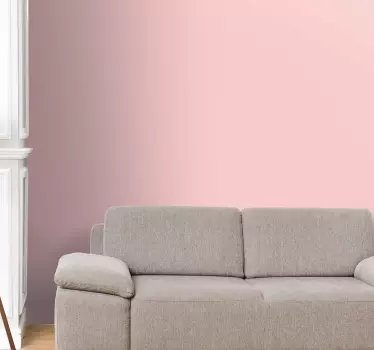 Rožinės spalvos paprasto vinilo sienos lakštas - „Tenstickers“
