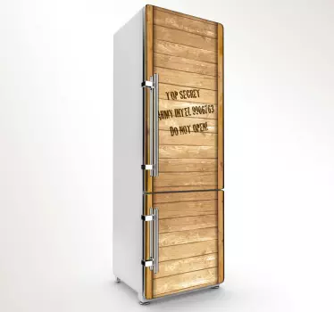 Indiana Jones Kühlschrank Aufkleber - TenStickers