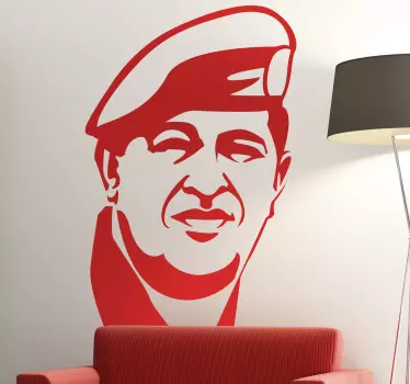 Sticker decoratif Chavez - TenStickers