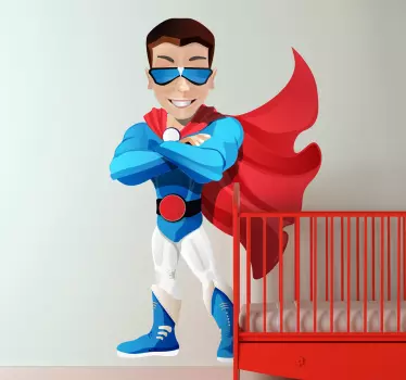 Superhero Kids Decal - TenStickers