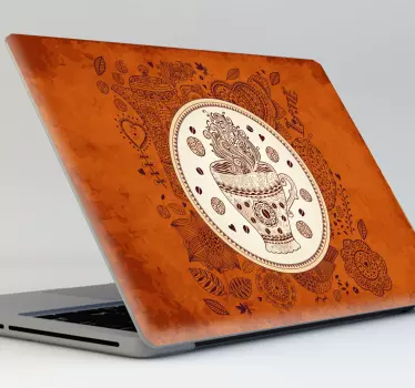 Decorative de cafea laptop autocolant - TenStickers