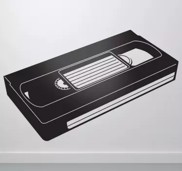 Naklejka dekoracyjna kaseta VHS - TenStickers