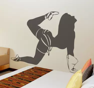 Autocollant mural stripper souple - TenStickers