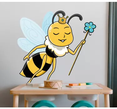 Víla včela krásný design pohádka nálepka - TenStickers
