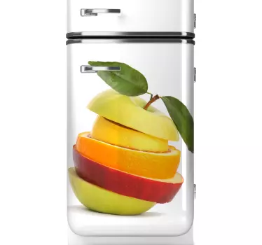 Kühlschrank Aufkleber Früchte - TenStickers