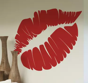 Glamourous Lips Sticker - TenStickers