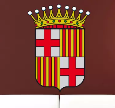 Vinilo decorativo escudo Barcelona - TenVinilo