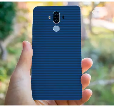 Dark blue colour with stripes huawei decal - TenStickers
