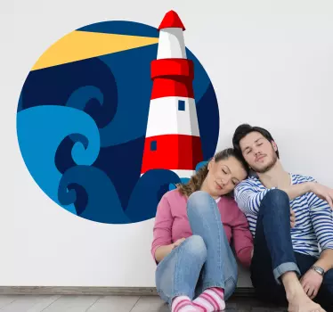 Lighthouse Wall Sticker - TenStickers