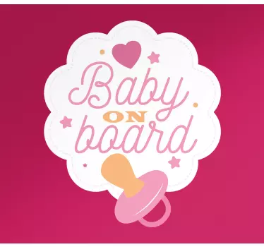 Baby on Board Stickers - TenStickers