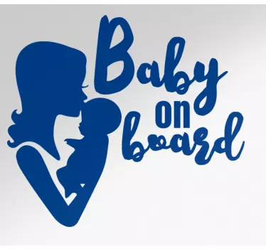 Baby on Board Sign Stickers for Vehicles - TenStickers